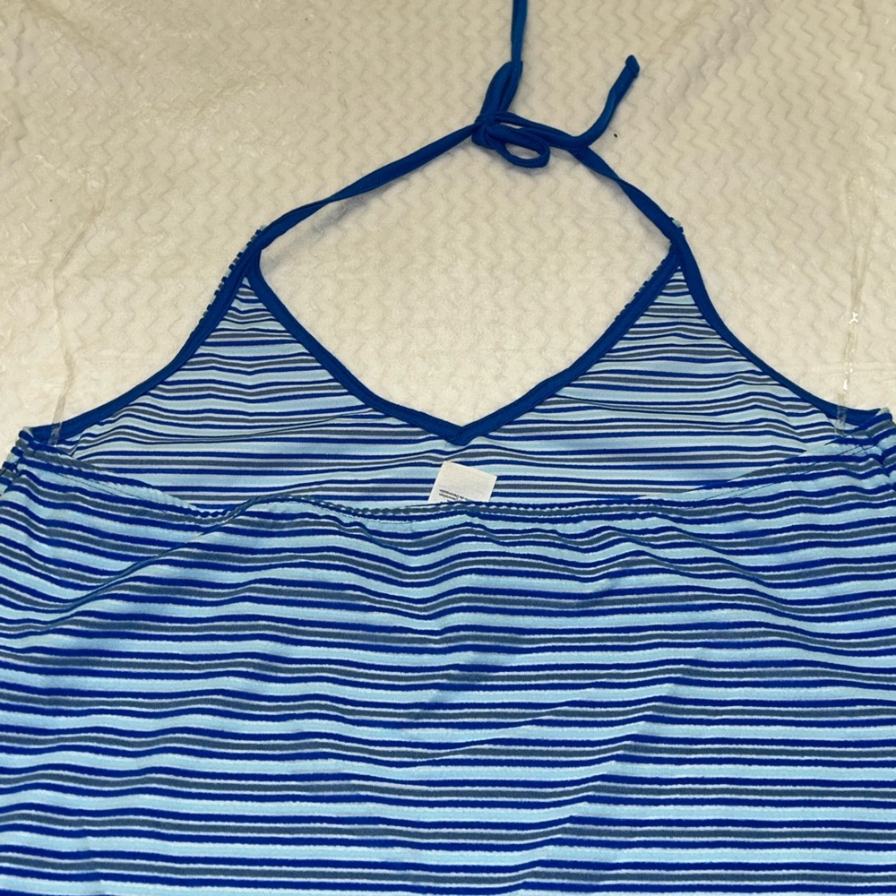 No Boundaries Loop Terry Halter Dress Swim Coverup NWT - Picture 4 of 6